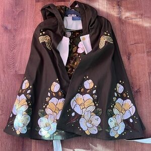 NWOT Morningwitch Magnolia Cotton Twill Cape SIZE M